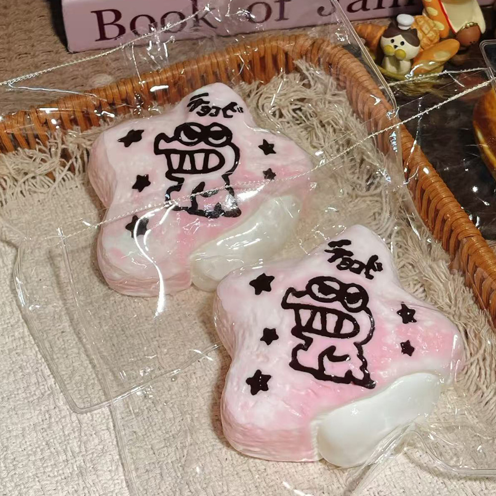 Cute Iced Cookie Pastry Squishy Toys - Compliant Private Label Manufacturer